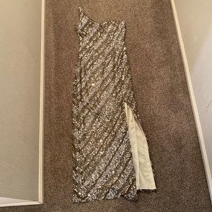 Scala one-shouldered dress size 2